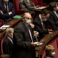 Jean-Louis Bourlanges, président de la Commission des Affaires étrangères de l'Assemblée nationale