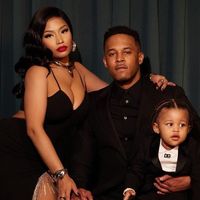Nicki Minaj, son mari et leur fils