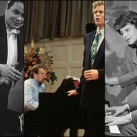 Gerald Moore et Dietrich Fischer-Dieskau; Helmut Deutsch et Boje Skovhus; Erik Werba et Irmgard Seefried