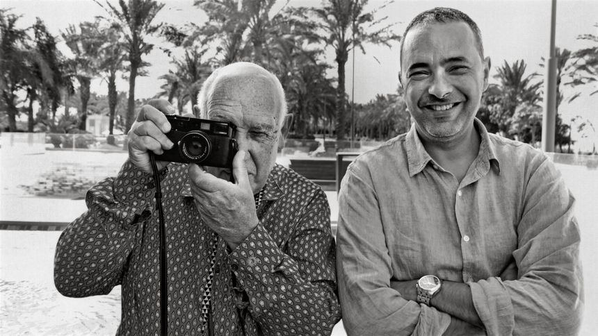 Raymond Depardon et Kamel Daoud en 2019