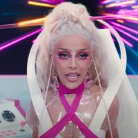 Doja Cat dans son clip "Get Into It (Yuh)" (Capture Vidéo YouTube)