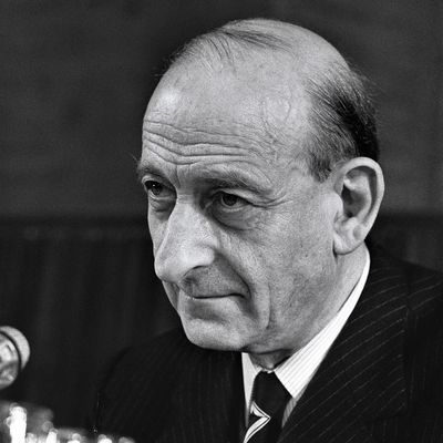 Raymond Aron à Paris le 22 juin 1972