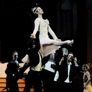 Répétition du ballet Cendrillon, chorégraphie de Noureev, à l'Opéra Bastille le 24 novembre 2011, Paris
