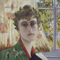 Autoprotrait de Winnaretta Singer ou La Princesse Edmond de Polignac.