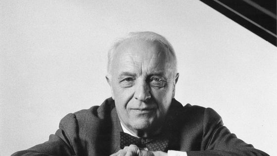 Aujourd'hui, portrait du pianiste Robert Casadesus - Henri Dauman, 1968, New-York