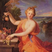 "Pomone", tableau de Nicolas Fouché (1653–1733).