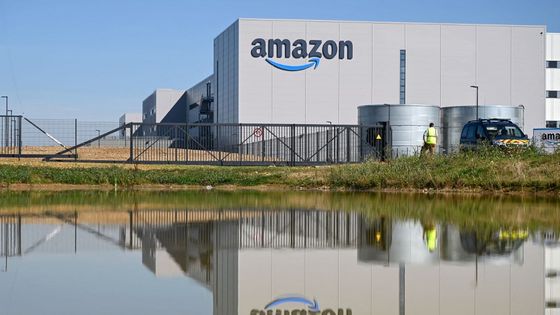 Un entrepôt Amazon à Augny, près de Metz ©AFP - Sébastien Bozon
