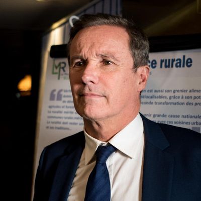 Nicolas Dupont-Aignan, le 15 février 2022.