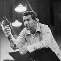 Leonard Bernstein en 1957