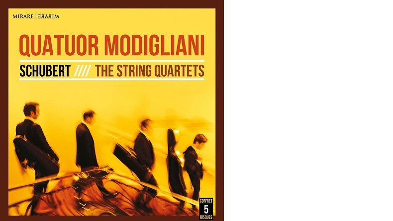 Le Quatuor Modigliani joue l'intégrale des Quatuors de Schubert