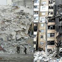Bombardements en Ukraine