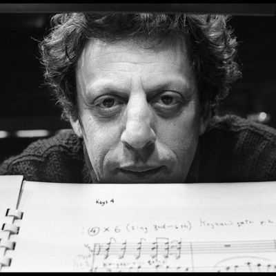Philip Glass en 1987
