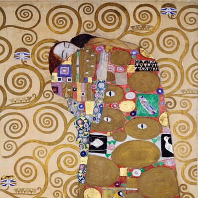 Fulfillment, par Gustav Klimt (1862-1918), Vienna, Österreichischer Galerie Belvedere