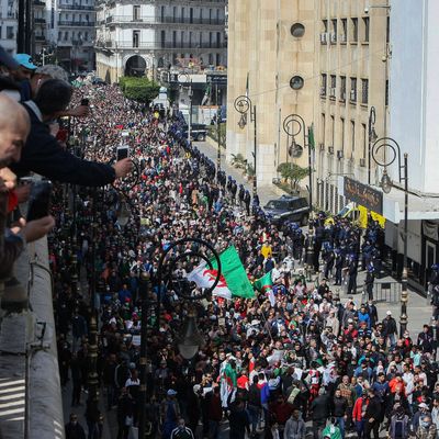 5 mars 2021, manifestation à Alger (Hirak)