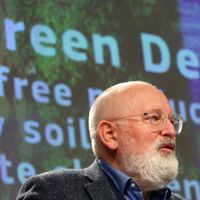Franz Timmermans, le vice président de la Commission européenne en charge du Pacte Vert