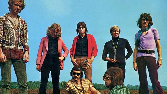 Un septuor dans le vent : Ekseption photographié dans les années 1970. - GAB Archive/Redferns