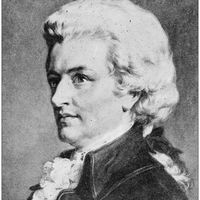 Le compositeur autrichien Wolfgang Amadeus Mozart (1756-1791)
