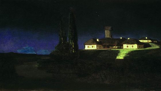 Arkhip Kouïndji, "Nuit Ukrainienne" (1876), issu de la collection de la Galerie Tretiakov - Domaine public via Wikipédia / Galerie Tretiakov