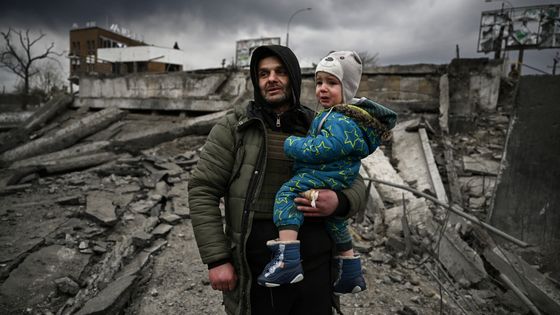 L'Unicef estime que 7,5 millions d'enfants en Ukraine sont menacés par le conflit et ont besoin d'une aide d'urgence ©AFP - Aris Messinis