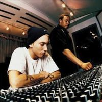 Eminem et Dr. Dre en studio - (photo : DR)