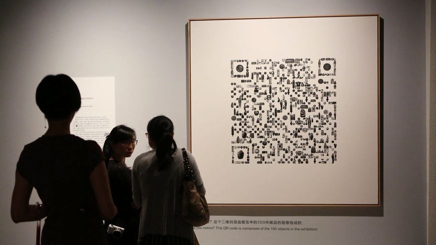 L'exposition 'A History of the World in 100 Objects' au musée de Shanghaï, en Chine, en 2017.