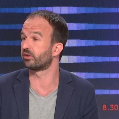 Manuel Bompard, directeur de campagne de Jean-Luc Mélenchon, candidat de la France insoumise à l'élection présidentielle, était mardi 22 mars l’invité du 8h30 franceinfo.