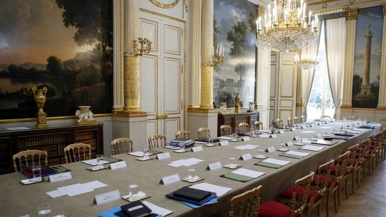 Le palais de l'Élysée, 2018 ©AFP - Francois Mori