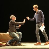 Denis Podalydes et Benjamin Lavernhe