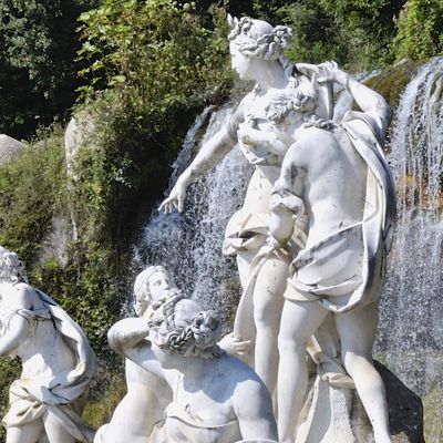 Fontaine du Caserta Royal Palace, Italie