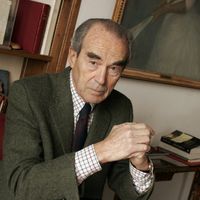 Robert Badinter à son domicile, 2006