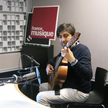 France Musique, studio 762 ... Sébastien Llinarès, guitariste & producteur