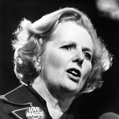 Margaret Thatcher (1925-2013), chef du parti conservateur britannique, Premier ministre de 1979 à 1990. Photo prise en 1979.