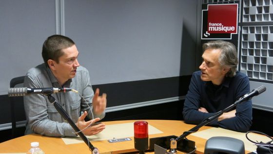 France Musique, studio 361 ... Laurent Feneyrou & Philippe Venturini (g. à d.) ©Radio France - Annick Haumier / RF