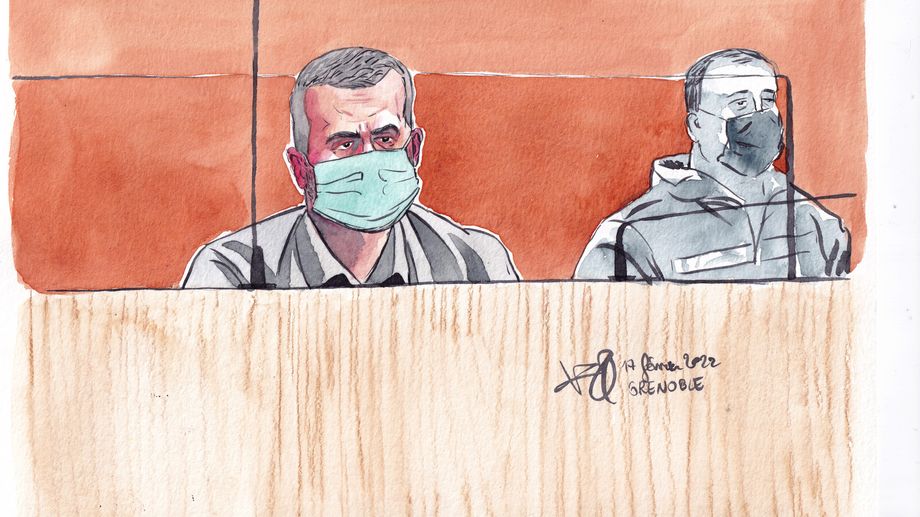 Nordahl Lelandais quitte la prison de Saint-Quentin-Fallavier en Is�re, un 