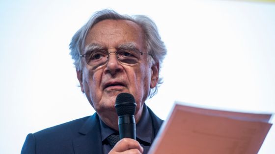 Bernard Pivot; 2017 ©AFP
