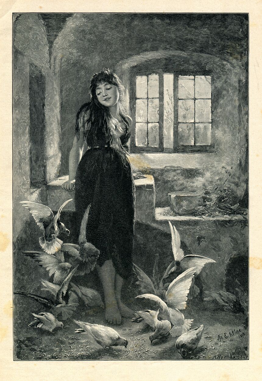 Edition originale d'après une peinture d'Ad. Echtler (XIXe siècle)