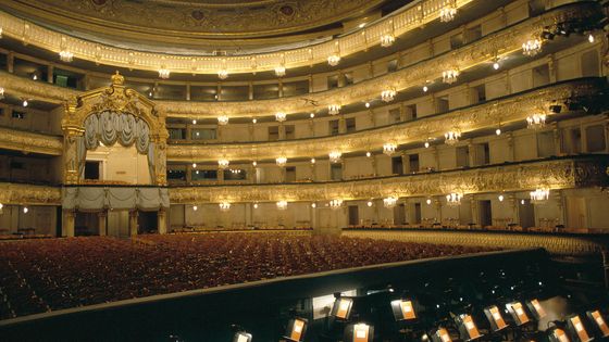 Le théâtre Mariinsky, de Saint-Péterbourg, en Russie. ©Getty - Catherine Panchout / Corbis