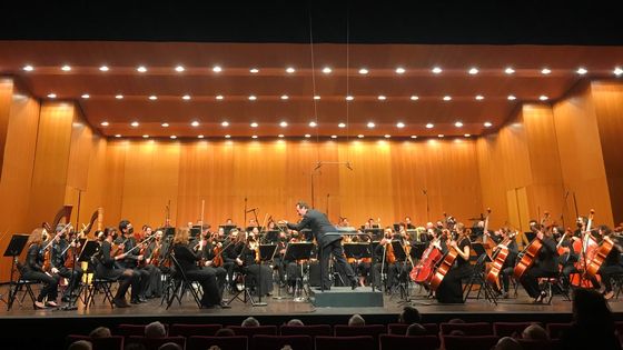 L'Orchestre national de Cannes dirigé par Benjamin Levy ©Radio France - Sofia Anastasio