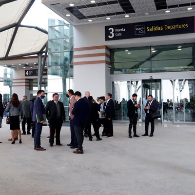 Inauguration du nouvel aéroport de Mexico le lundi 21 mars 2022
