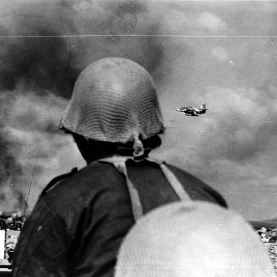 Armée israélienne pendant la bataille du Golan lors de la Guerre du Kippour le 9 octobre 1973.