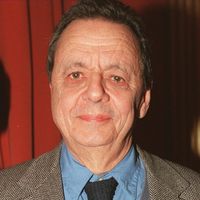 L'historien François Furet (1927-1997) à Paris en 1995.