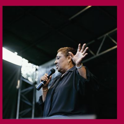 Carmen McRae à la Grande Parade du Jazz à Nice en juillet 1988