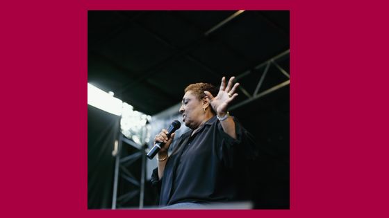 Carmen McRae à la Grande Parade du Jazz à Nice en juillet 1988 ©Getty - David Redfern