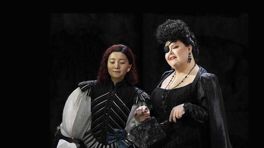 Verdi, Don Carlos –Direction Patrick Furrer, Mise en scène David McVicar: Meigui Zhang, Jamie Barton