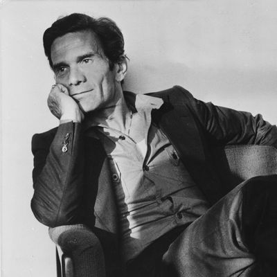 Portrait de Pier Paolo Pasolini en 1971