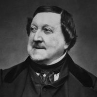 Gioachino Rossini, compositeur (Pesaro, 29 février 1792 – Passy-Paris, 13 novembre 1868)