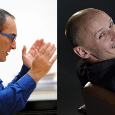 Roland Hayrabedian dirige l'ensemble Musicatreize et Morgan Jourdain dirige La Maîtrise de Radio France