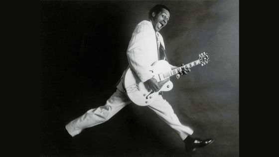Chuck Berry photographié en 1958. - Michael Ochs Archives/Getty Images