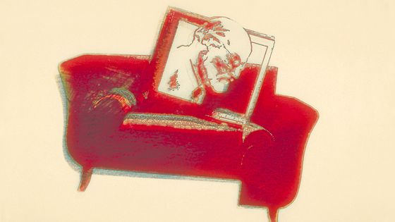 Illustration de Freud et d'un divan ©Getty - Jean-Luc De Zorzi