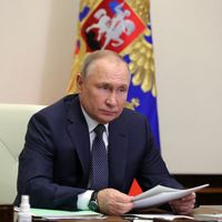 Le président russe, Vladimir Poutine, le 31 mars 2022.